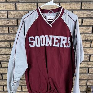 Oklahoma sooners‎ jersey pull over size small from 58 sports